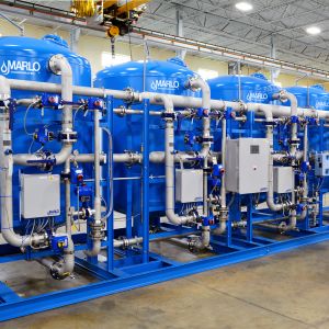 MARLO Quadra-Plex Water Softener Skid 01