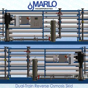 MARLO Dual-Train Reverse Osmosis (RO) Skid 04