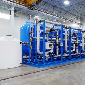 MARLO Industrial- Grade, Triplex Water Softener Skid 03