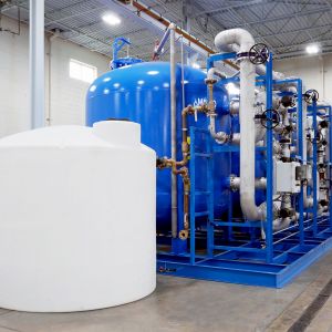 MARLO Industrial- Grade, Triplex Water Softener Skid 06