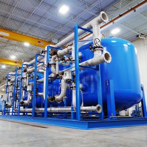 MARLO Industrial- Grade, Triplex Water Softener Skid 08