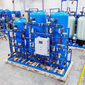 MARLO Automatic, Chemical Regenerable Separate-Bed Deionization Skid 10