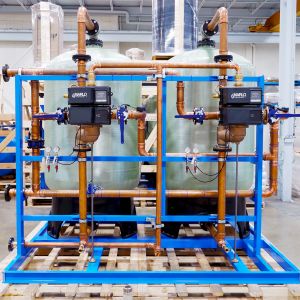 MARLO Duplex Alternating Water Softener Skid 02