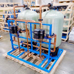 MARLO Duplex Alternating Water Softener Skid 03
