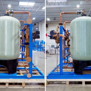 MARLO Duplex Alternating Water Softener Skid 05