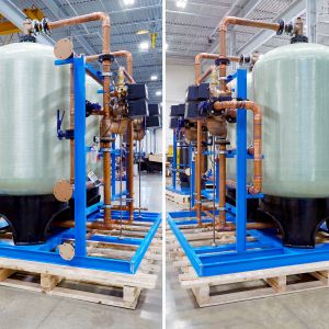 MARLO Duplex Alternating Water Softener Skid 06