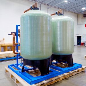 MARLO Duplex Alternating Water Softener Skid 09