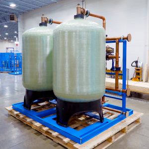 MARLO Duplex Alternating Water Softener Skid 10