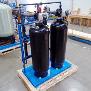 MARLO Duplex Water Softener Skid 01