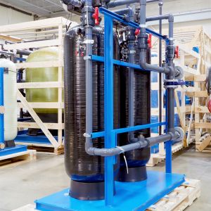 MARLO Duplex Water Softener Skid 07