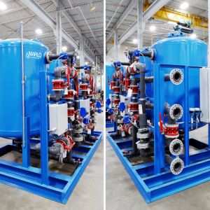 MARLO Duplex Iron Removal Filter Skid 05