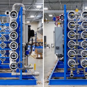 MARLO 125-GPM Two-Pass Reverse Osmosis Skid 05