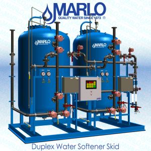 MARLO Duplex Water Softener Skid 04
