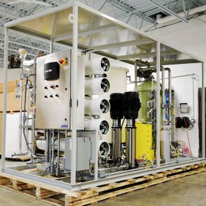 Outdoor Industrial-Grade Integrated Reverse Osmosis Water Treatment Skids