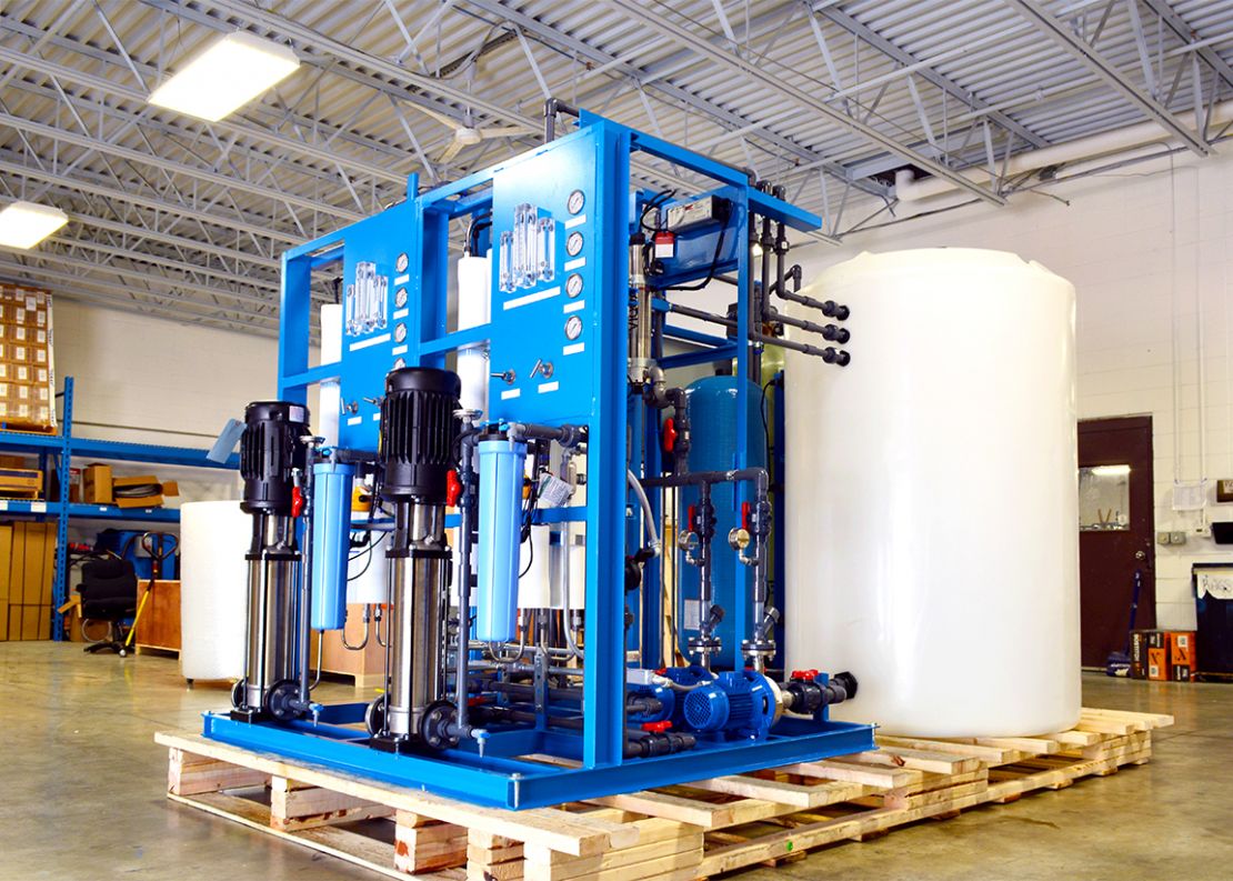 Centralized Reverse Osmosis Skid for Humidification