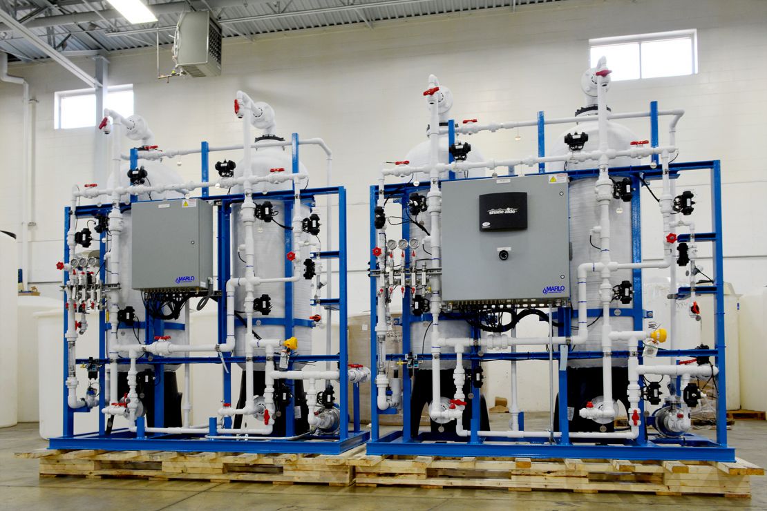 Marlo Duplex Alternating Separate-Bed DI Skids