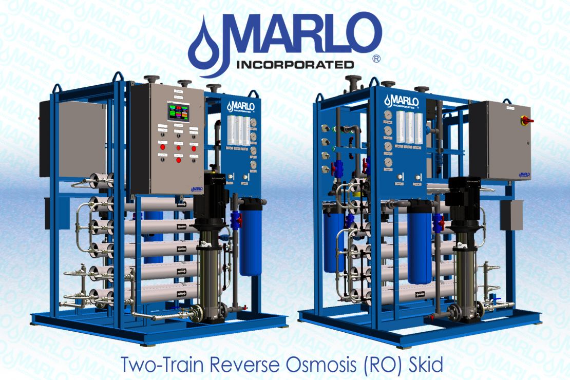 Marlo Two-Train Reverse Osmosis (RO) Model