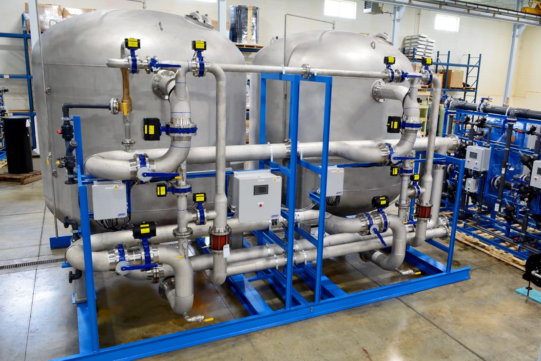 MARLO 10 Million Grain (per Vessel) Industrial Water Softener System