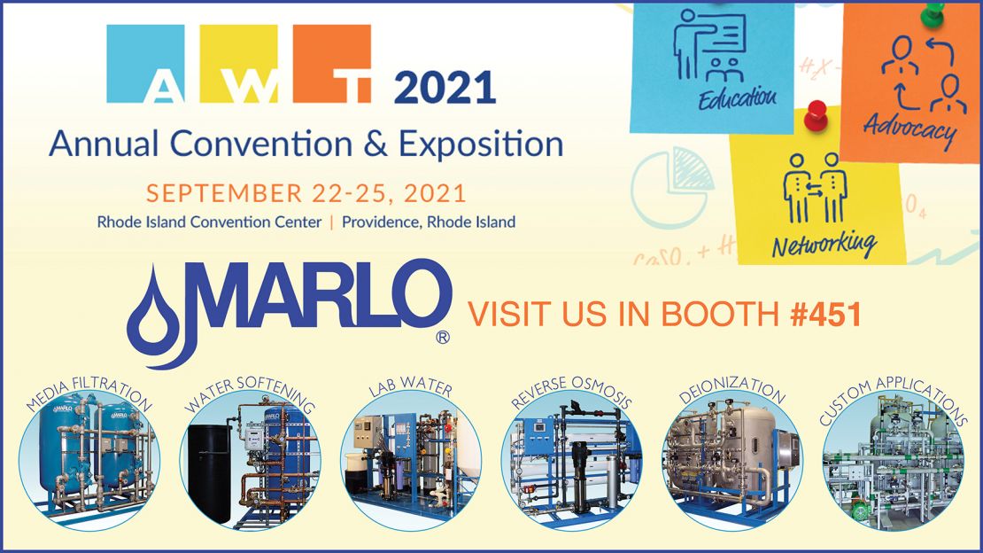 MARLO booth 451 AWT 2021 Convention