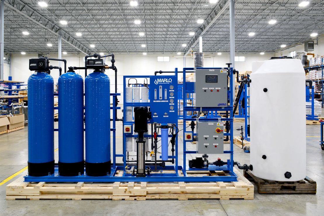 MARLO 7,200 GPD Commercial Reverse Osmosis (RO) Membrane System