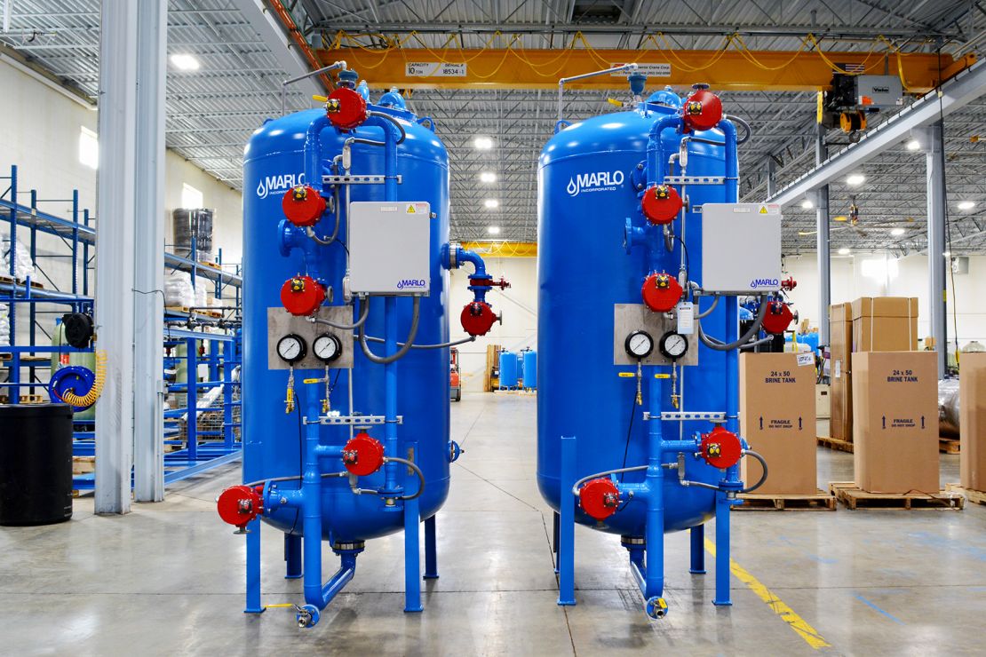 MARLO Duplex Ion Exchange Vessels