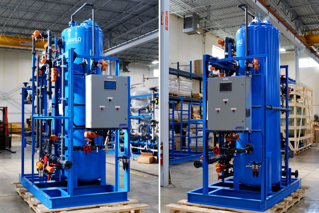 MARLO Regenerating Mixed-Bed Deionization System