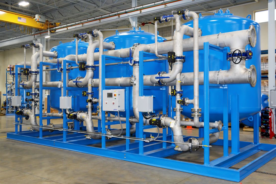 MARLO Triplex Water Softener System 