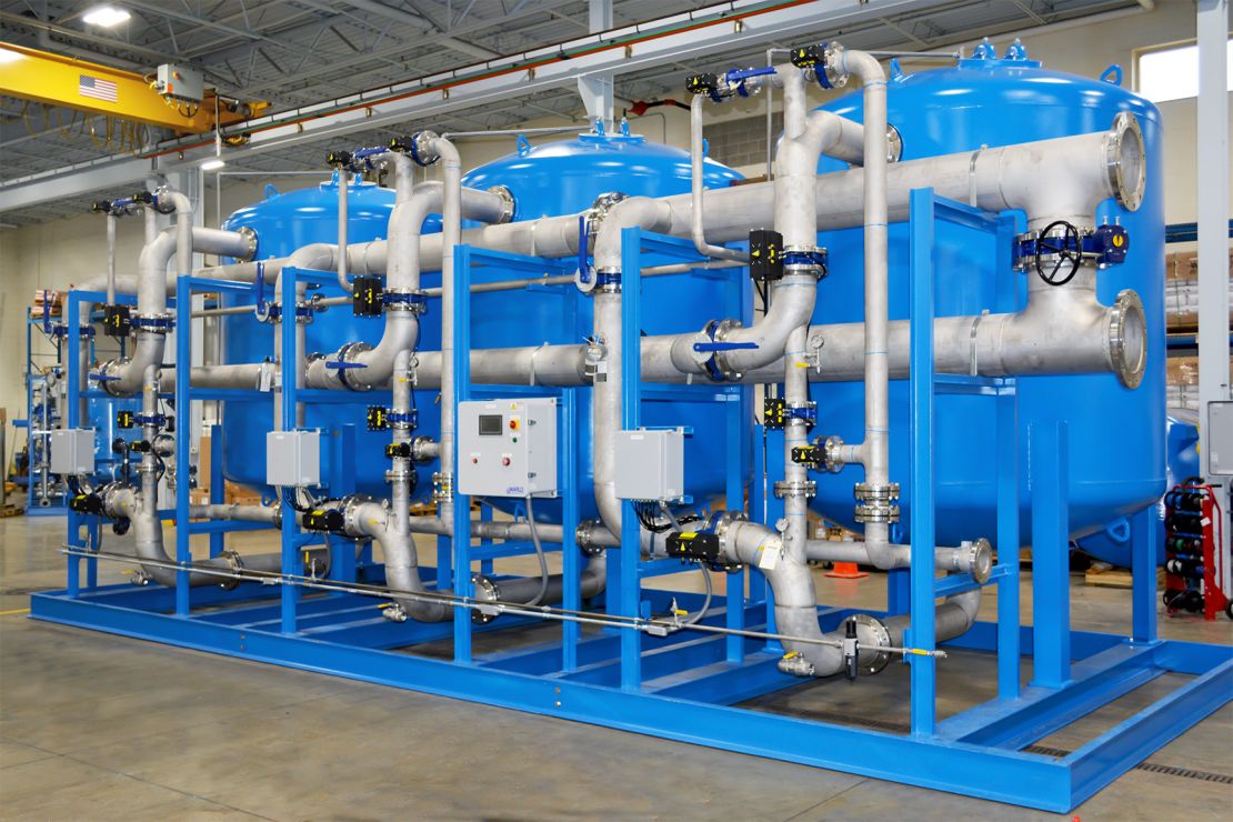 MARLO Triplex Water Softener System