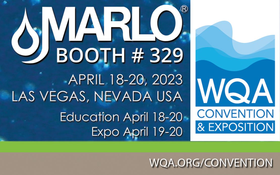 MARLO BOOTH 329 WQA EXPO 2023