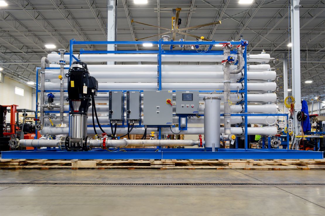 MARLO 350-GPM Industrial-Grade Reverse Osmosis Skid