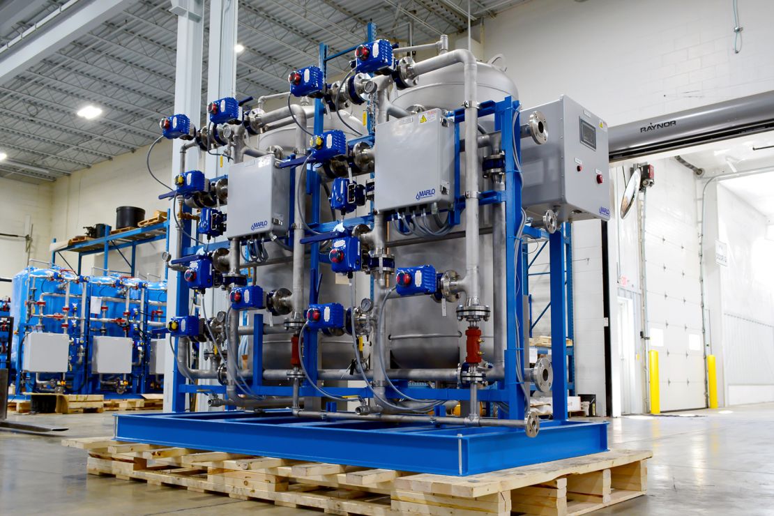 MARLO Duplex Alternating Condensate Polisher Skid