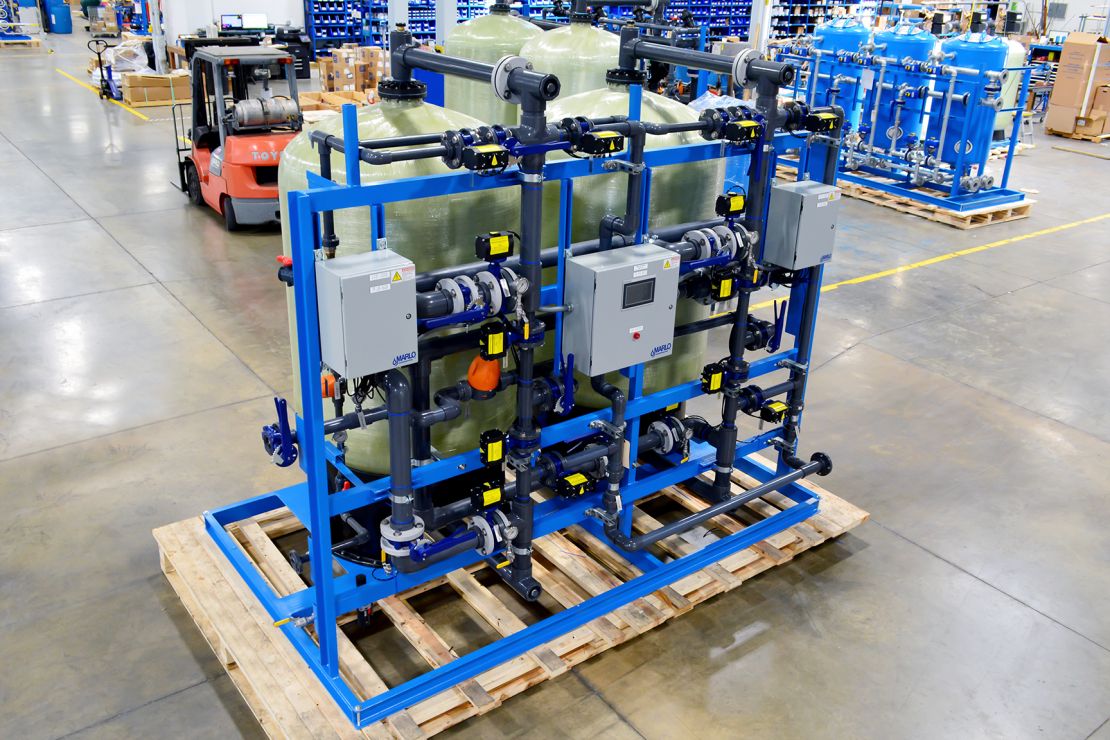 MARLO Duplex Water Softener System