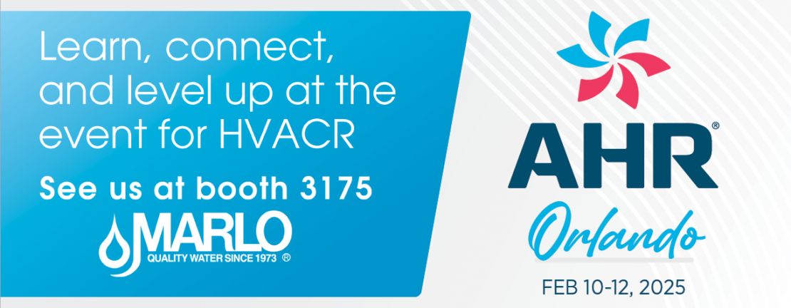 MARLO at the 2025 AHR Expo Booth #3175