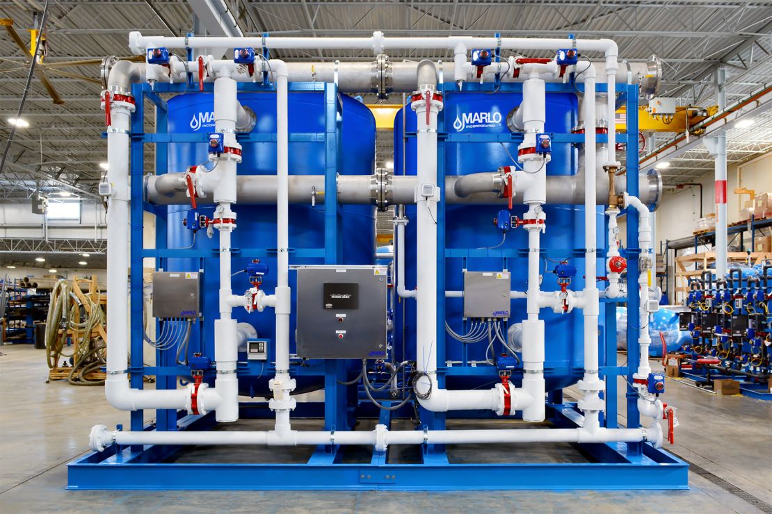 MARLO Duplex Water Softener System