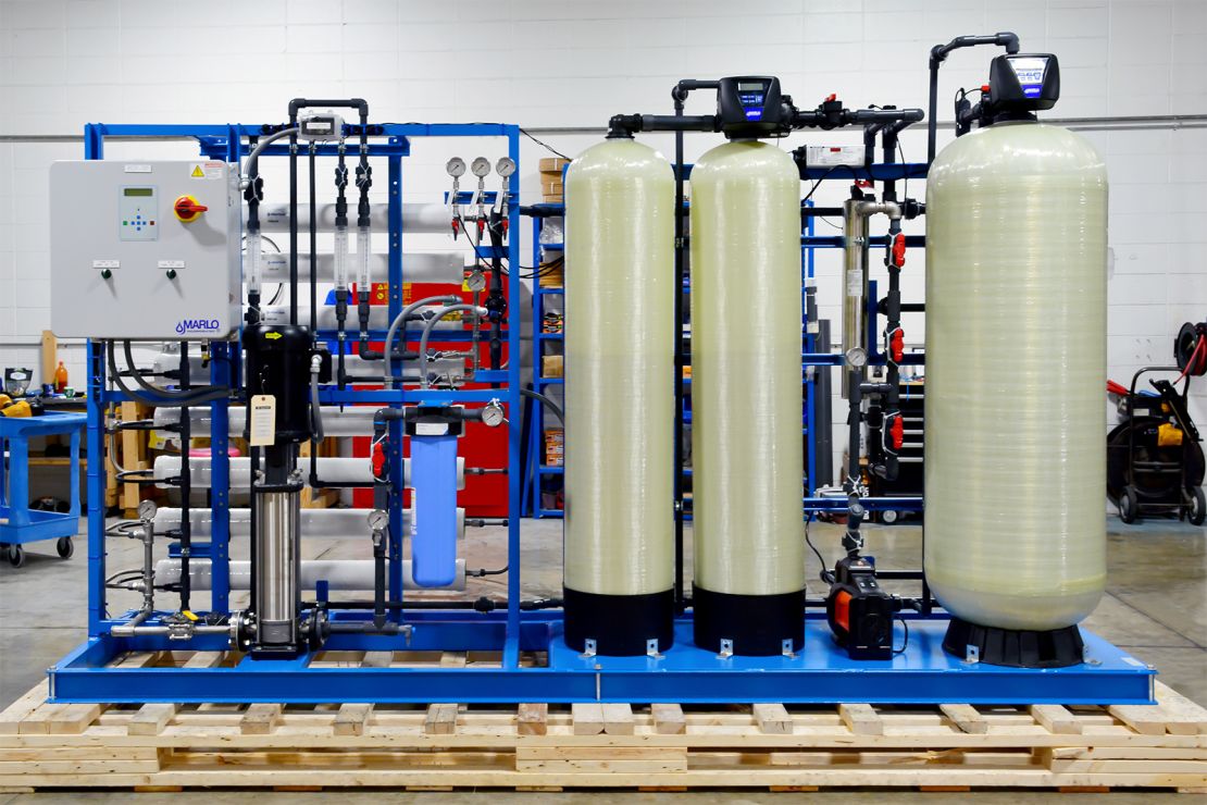 MARLO Skid-Mounted Purified Water System