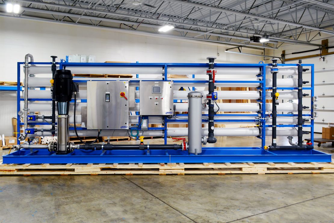 MARLO 150-GPM Industrial-Grade Reverse Osmosis (RO) Skid