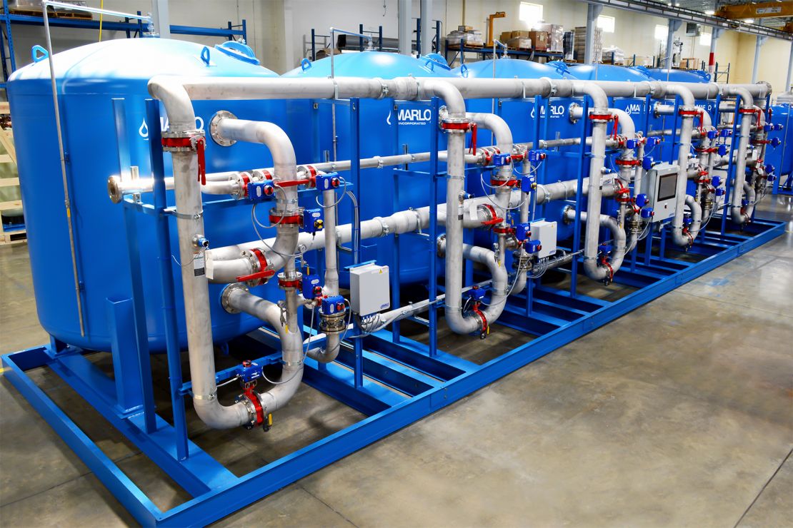 MARLO Penta-Plex Water Softener Skid