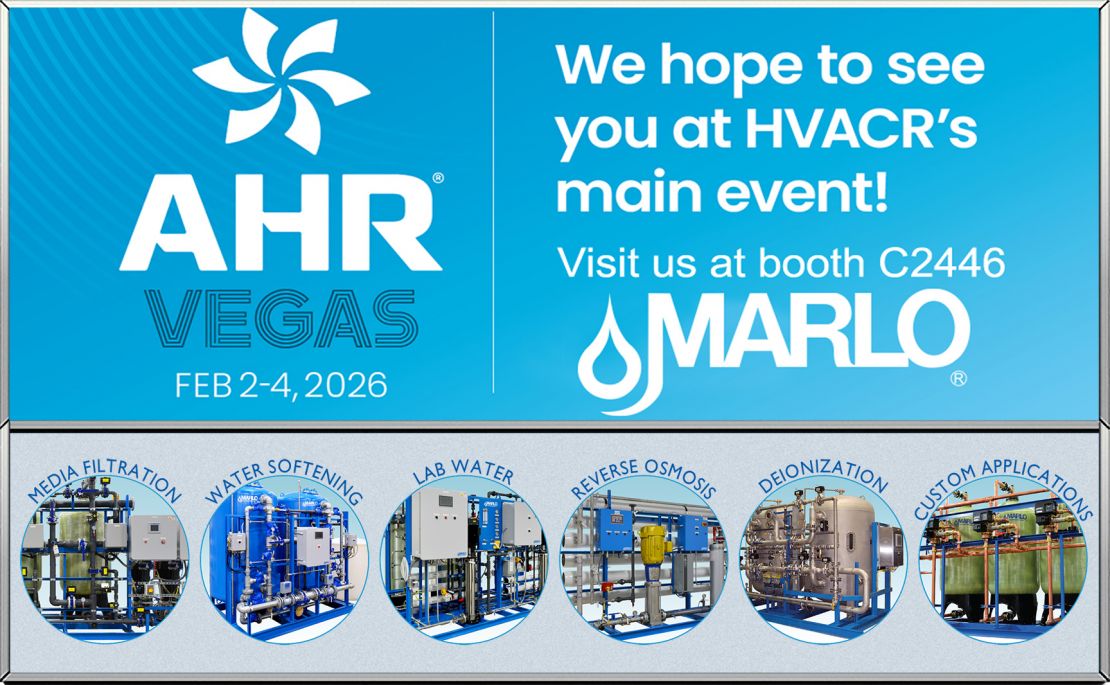 MARLO Booth # C2446 at the 2026 AHR Exposition