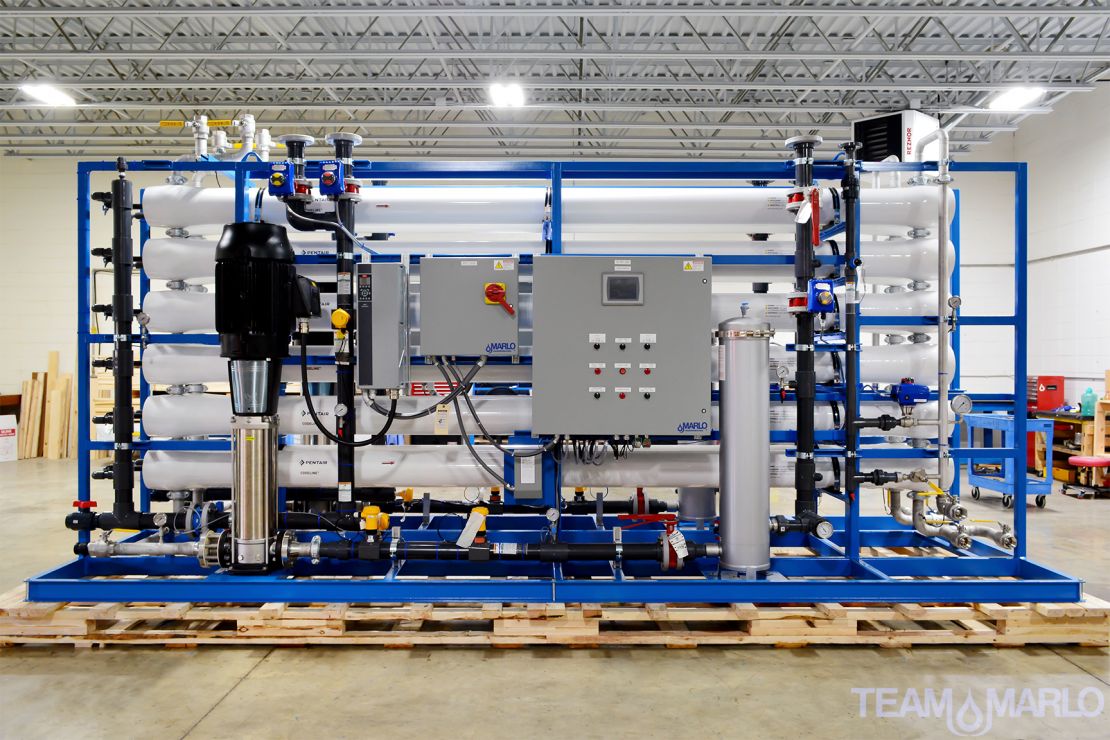 MARLO 200 GPM Dual Train Reverse Osmosis System