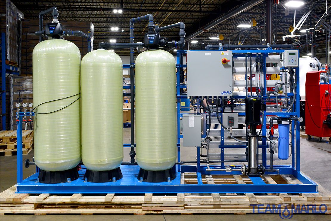 MARLO Skid-Mounted Purified Water System 