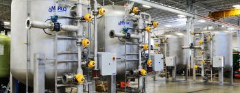 Marlo Quadraplex Industrial Water Softener System