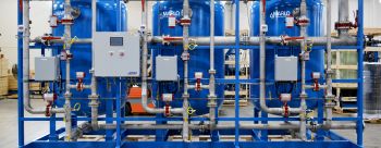 MARLO Industrial-Grade Triplex Water Softener Skid