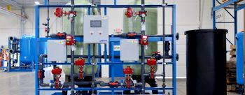 MARLO Duplex Water Softener Skid 