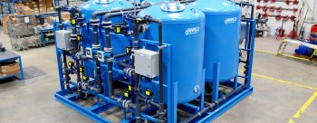 MARLO Quadraplex Water Softener Skid