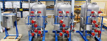 MARLO Industrial-Grade, Triplex, Sodium-Cycle Condensate Polisher System