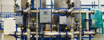 Duplex Stainless Steel RO Polishing Water Softener Skids