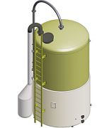 Bulk Brinemaker Silos - MBM Series